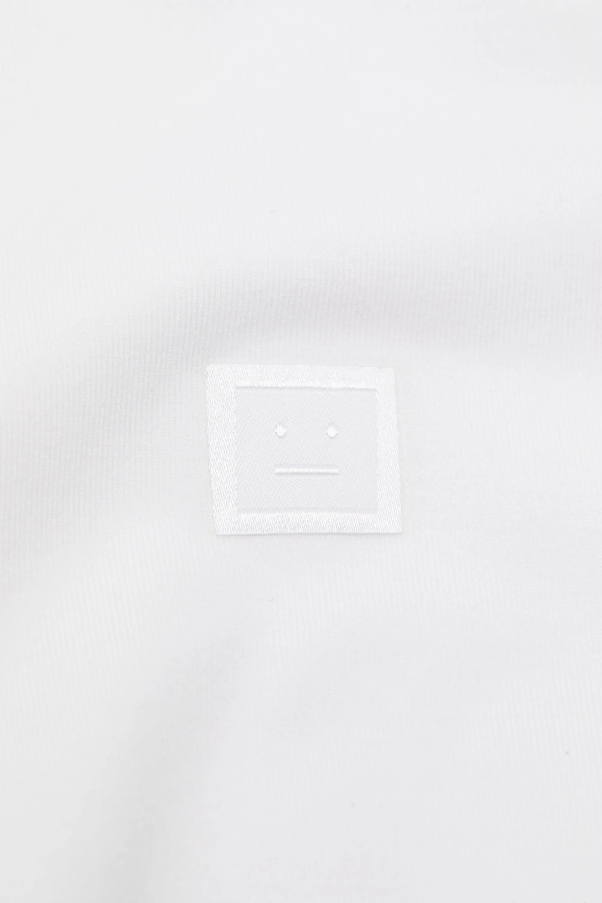 Футболка с длинным рукавом - стандартный крой Acne Studios, Optic White — фото 3