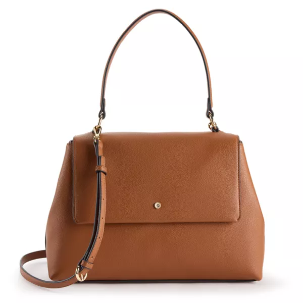 

Стильный повседневный саквояж Stacy Essential Lc Lauren Conrad, цвет saddle