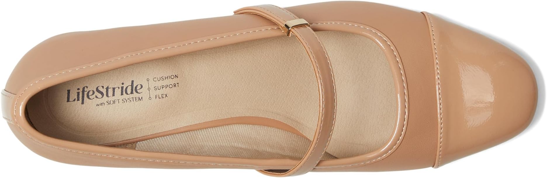 Туфли LifeStride Brooke, цвет Sienna Tan Faux Leather — фото 2