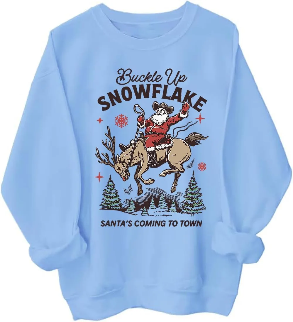 

Свитшот Santa's Coming To Town PZJUS