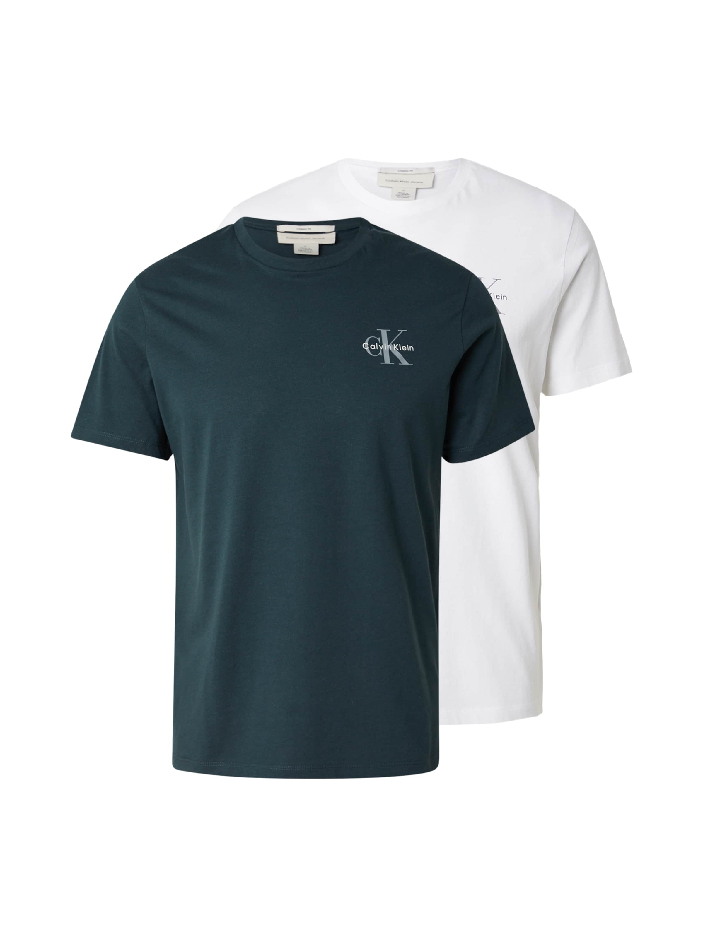 

Calvin Klein Jeans Футболка в цвете Fir, White