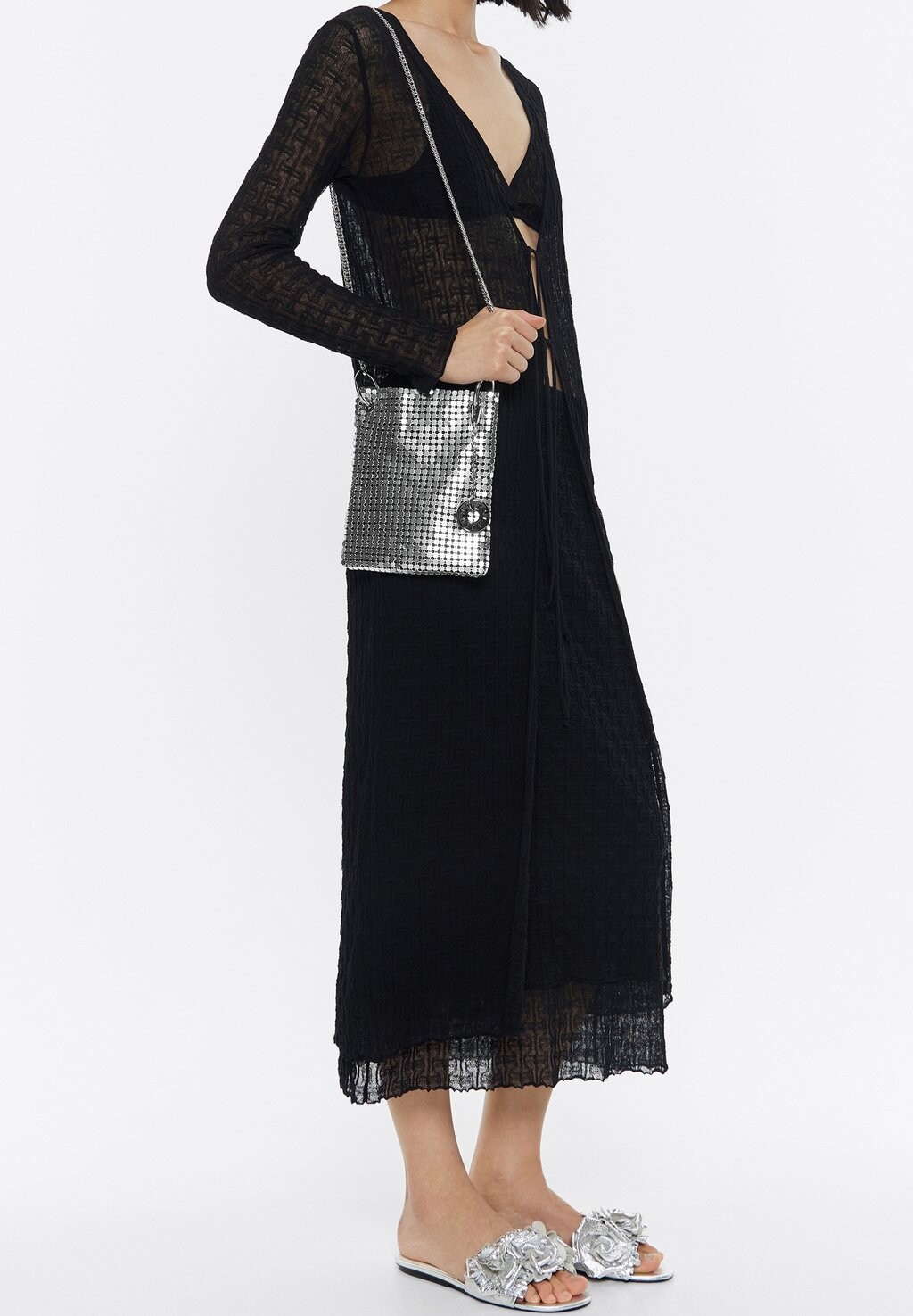 

Клатч PLANO Bimba Y Lola, серебристый
