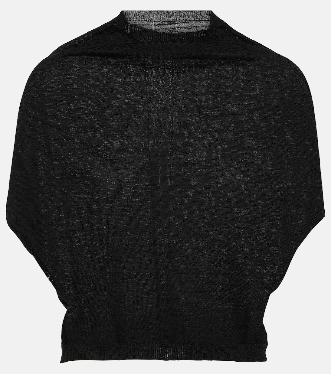 

Топ из натуральной шерсти Rick Owens, черный