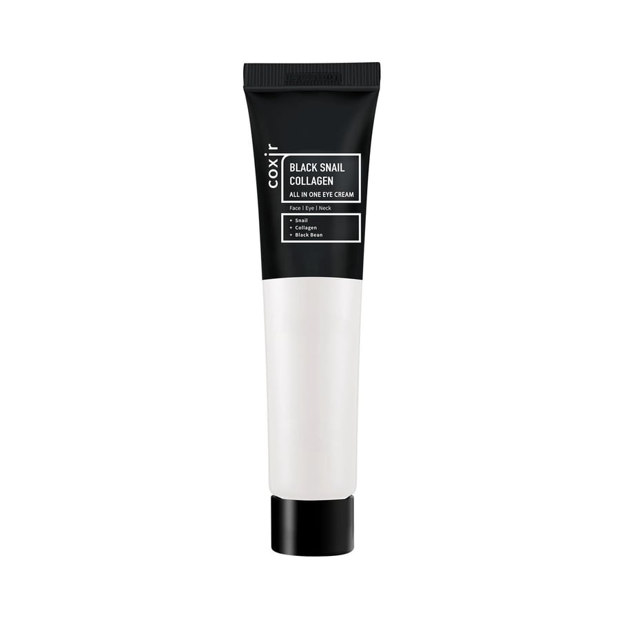 

COXIR BLACK SNAIL COLLAGEN LINE МНОГОФУНКЦИОНАЛЬНЫЙ АНТИВОЗРАСТНОЙ КРЕМ ДЛЯ ВЕК С МУЦИНОМ УЛИТКИ И КОЛЛАГЕНОМ 30 МЛ
