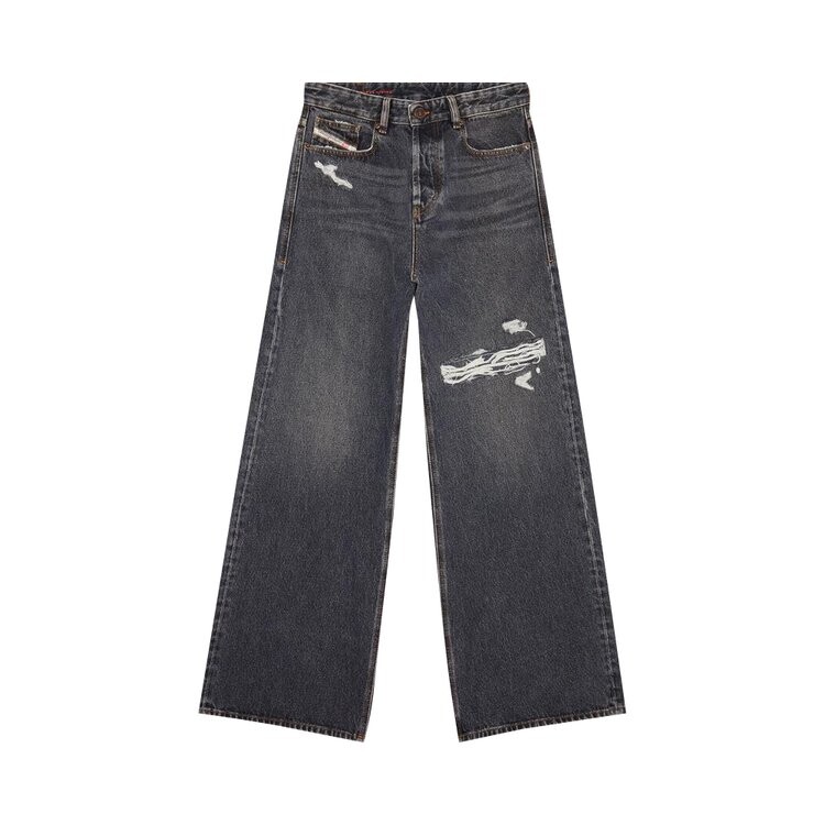 

Джинсы Diesel 1996 D-Sire Low Rise Wide Leg Jeans, черный