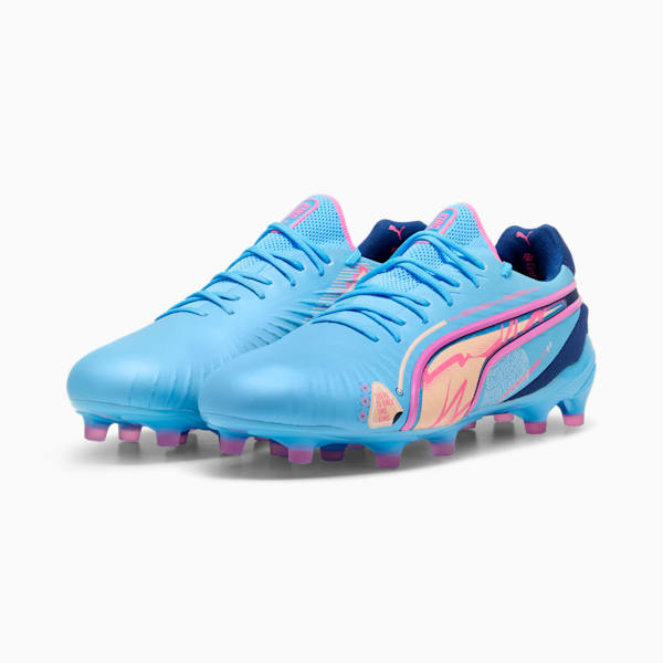 Мужские футбольные бутсы для игры на твердом/искусственном грунте King Ultimate Volume Up Puma, синий — фото 4