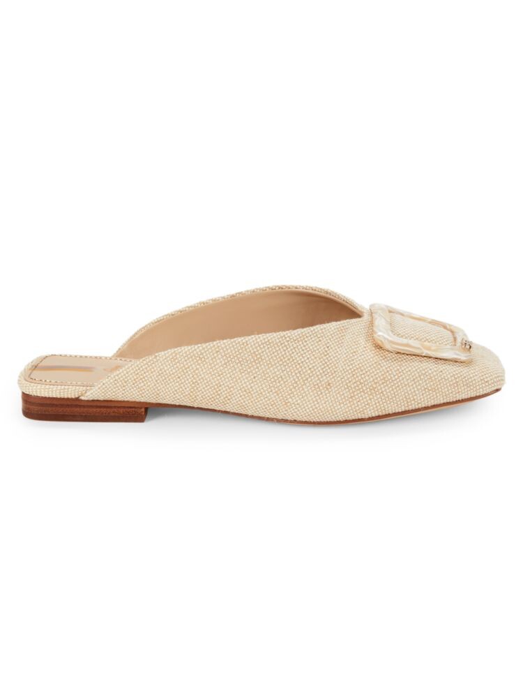 

Плетеные мюли Lin на плоской подошве Sam Edelman, цвет Natural