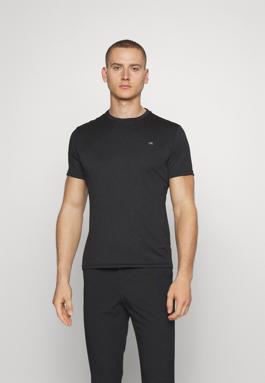 базовая футболка Tech 2 Pack Calvin Klein, цвет black/grey — фото 4