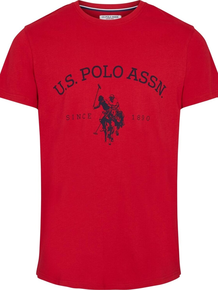 Рубашка U.S. POLO ASSN. Archibald, темно-красный