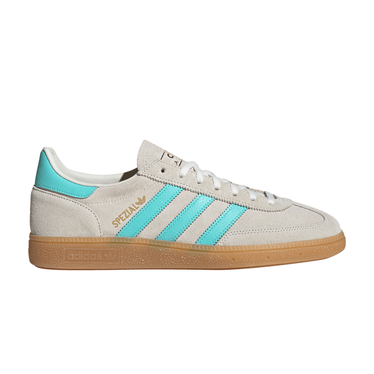 

Кроссовки adidas Handball Spezial 'Off White Flash Aqua Gum', кремовый