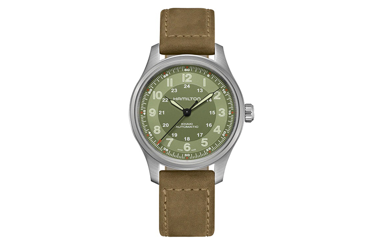

Hamilton Часы Men's Watch, Green Dial