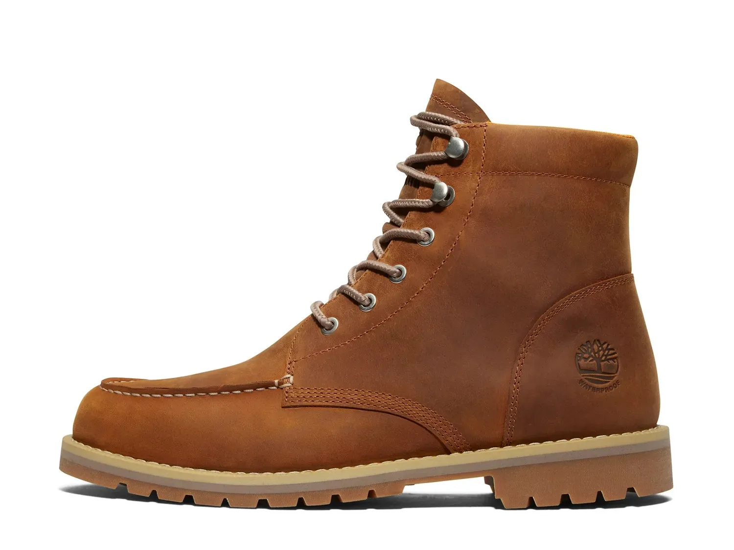 Мужские ботинки Timberland Redwood Falls кожаные, коричневый — фото 2