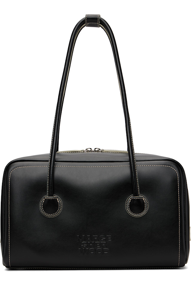 

Margesherwood Черная мягкая бостонская сумка