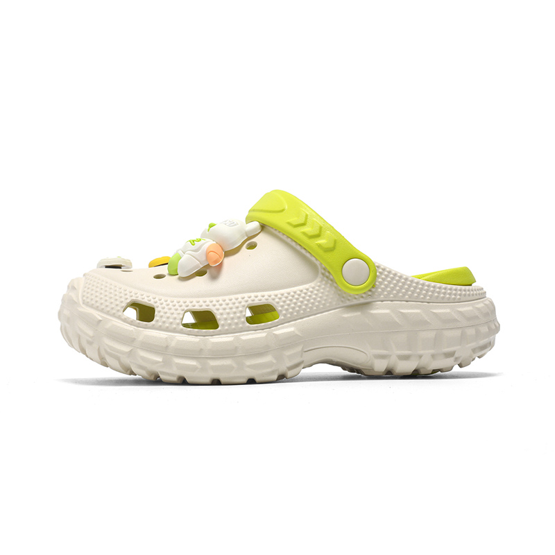 SEMIR Клоги женские бело-зеленые, цвет White Green