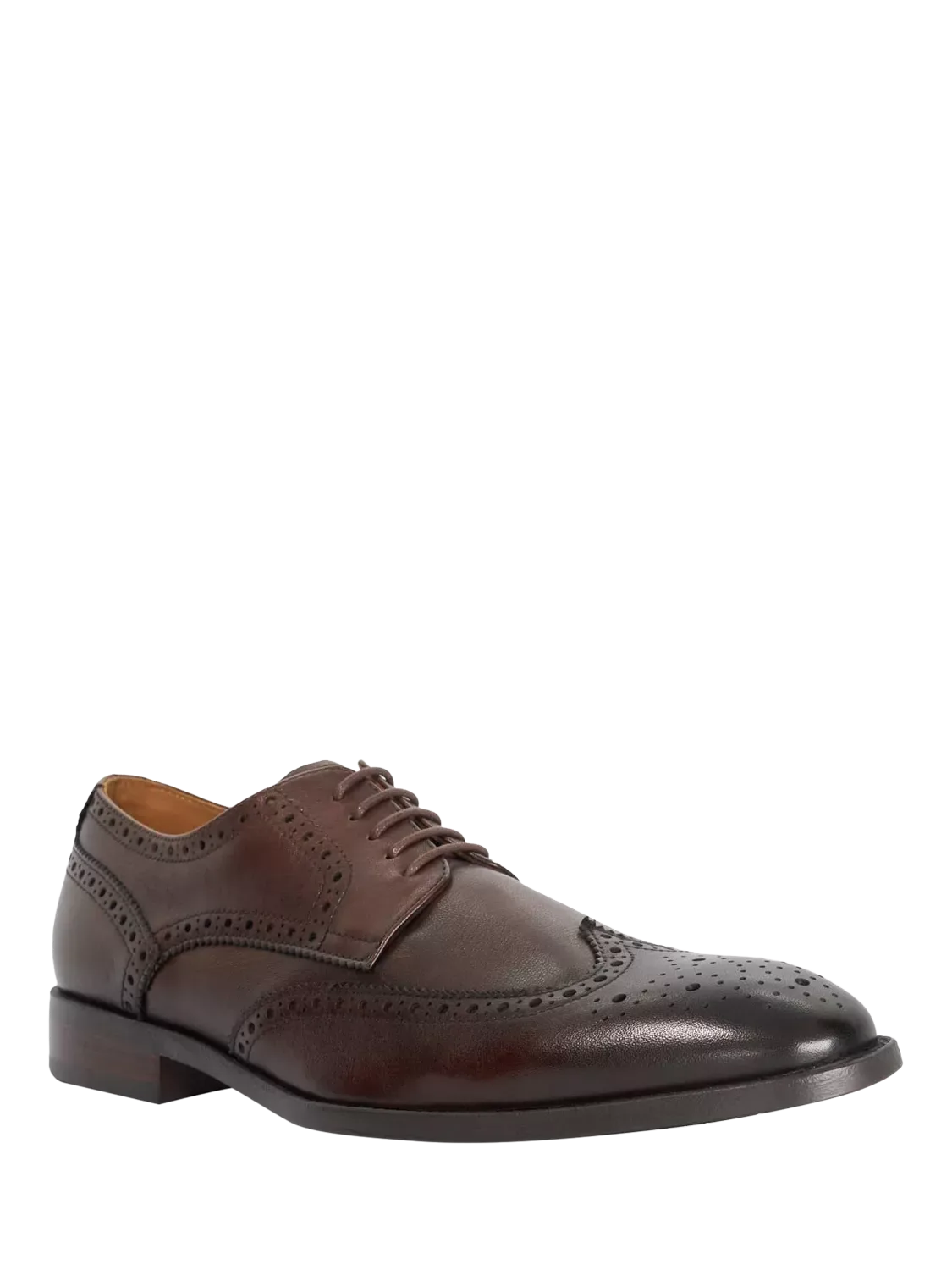 Брог-туфли Sunni Leather Flexi Sole Dune London, Brown — фото 2