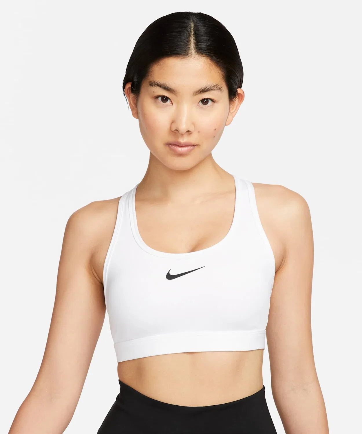 Спортивный бюстгальтер Nike Swoosh Medium Support Padded White