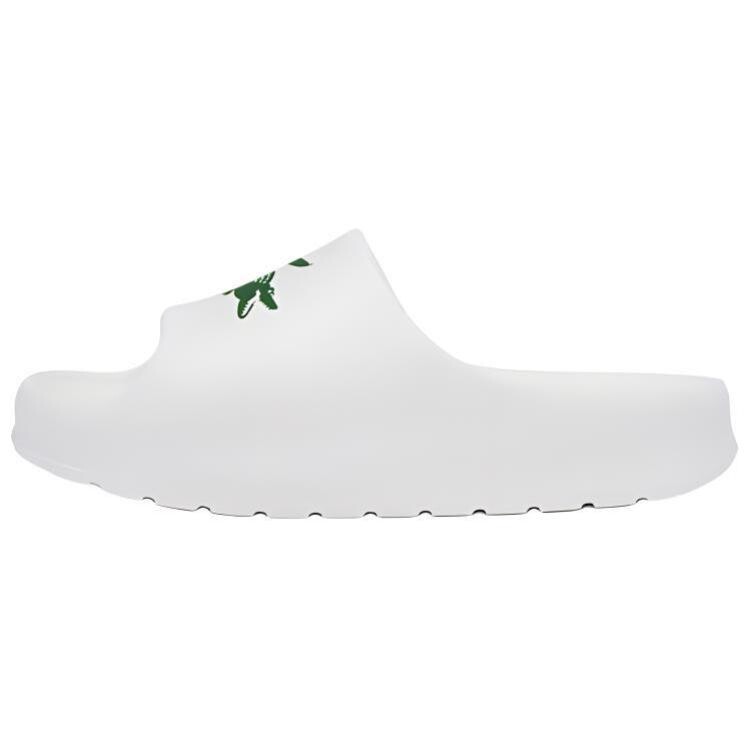 

Шлепанцы женские белые Lacoste