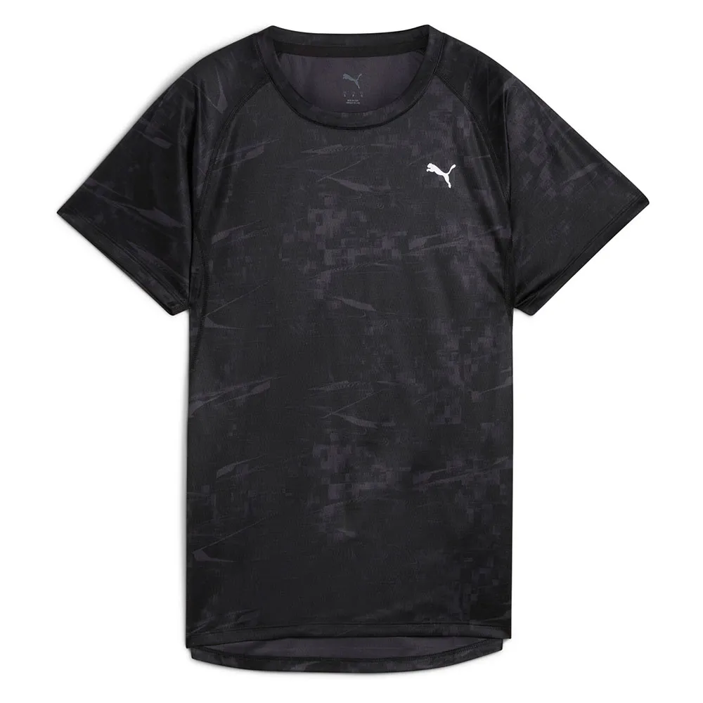 

Футболка с коротким рукавом спортивная Puma Velocity Aop, черный