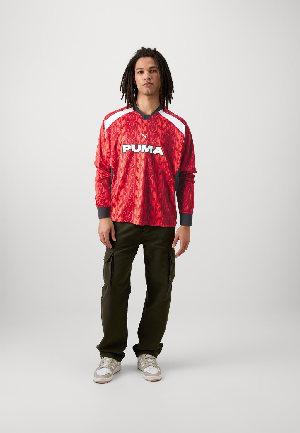 

Футболка с длинным рукавом FOOTBALL LONGSLEEVE Puma, красный