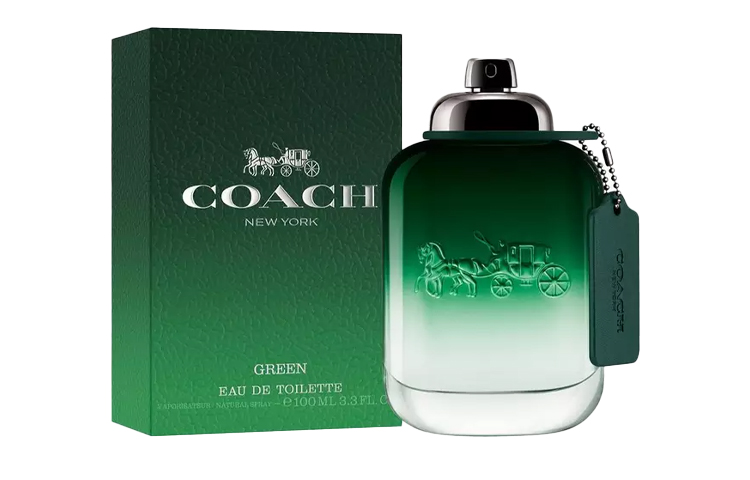 COACH Мужской парфюм Leisurely Green Melody древесно-фруктовый туалетная вода 40ml/60ml/100ml Rosemary Geranium — фото 3