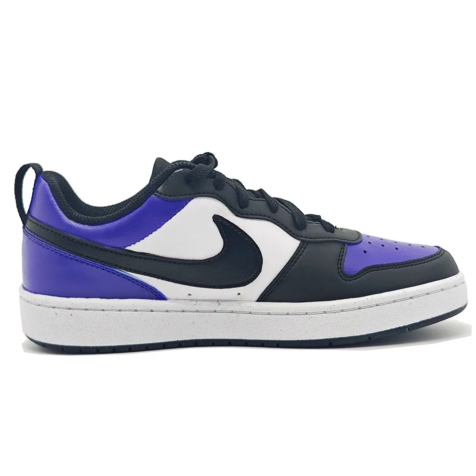 Детские скейтерские кроссовки Court Borough Nike, Black Purple Toe Colorway — фото 3