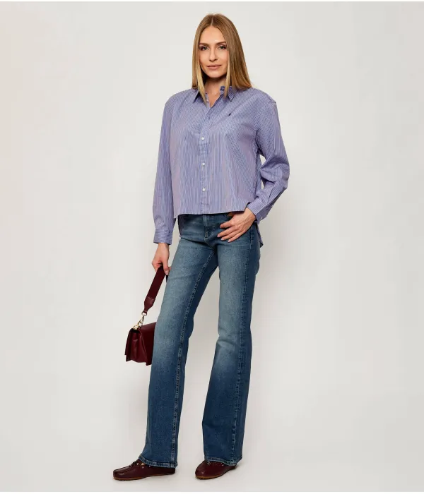 Кожаные мокасины Wylie Lauren Ralph Lauren, красный — фото 2