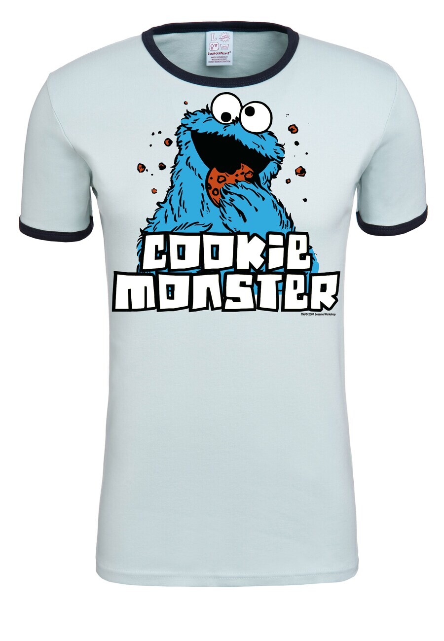

Футболка LOGOSHIRT Shirt Krümelmonster, светло-синий