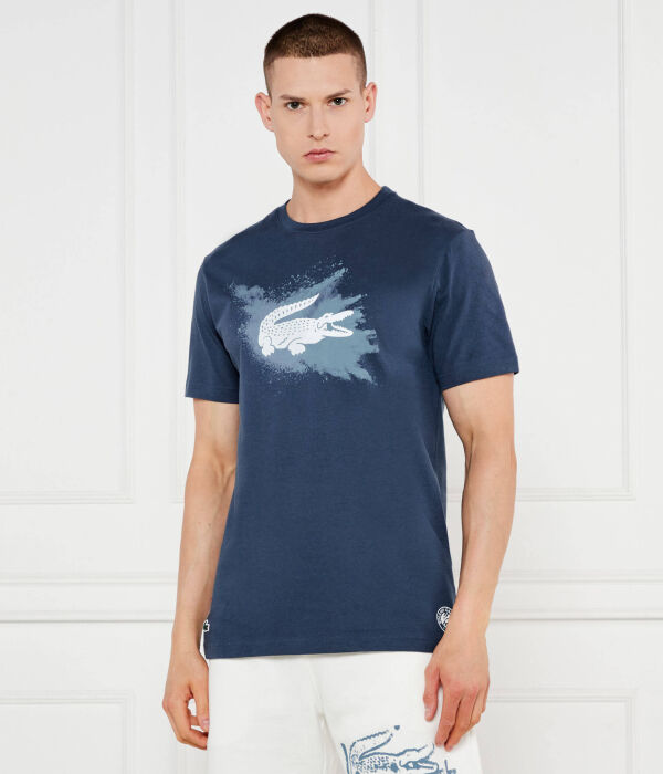 

Футболка Lacoste x Roland Garros Regular fit Lacoste, бирюзовый