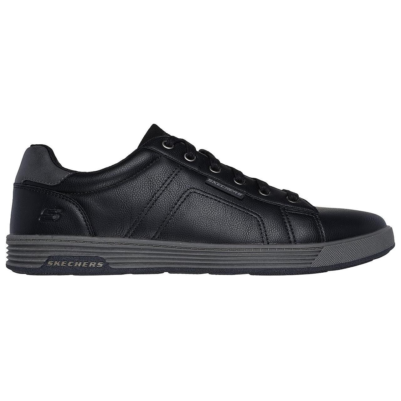 Мужские повседневные мужские низкие черные Skechers — фото 2