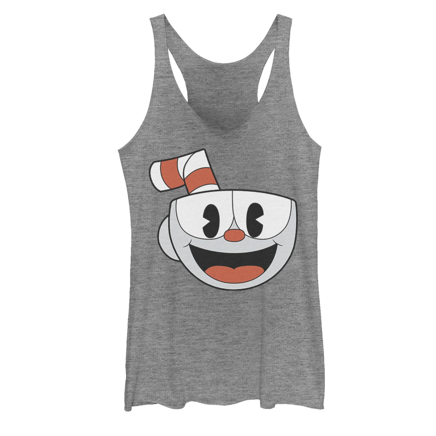 

Серая майка с рисунком Cuphead для юниоров Big Smiling Face Licensed Character, Серый, Серая майка с рисунком Cuphead для юниоров Big Smiling Face Licensed Character