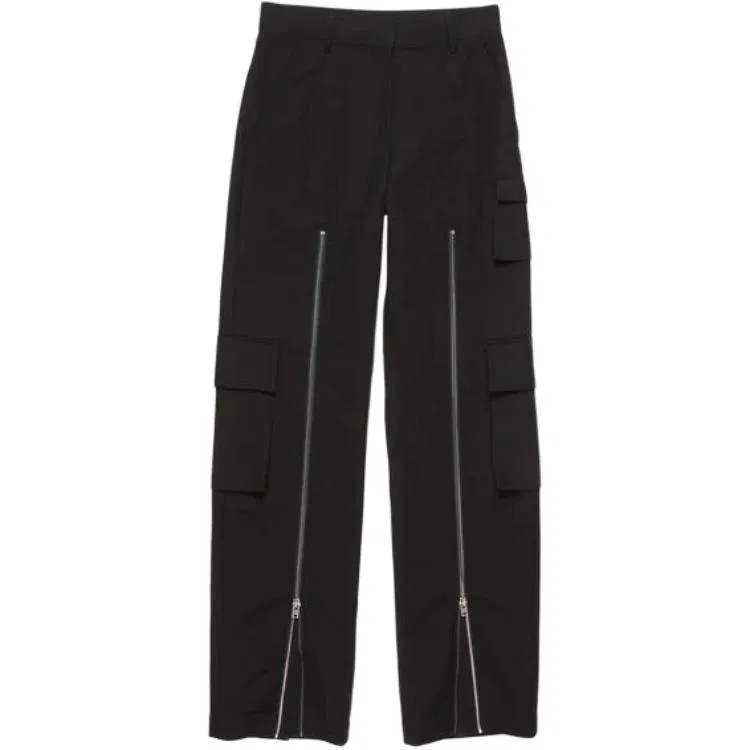 Карго брюки женские Acne Studios, Black