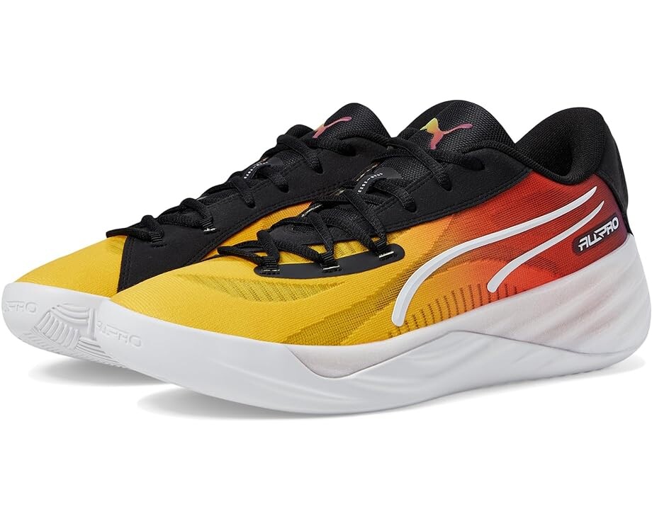 

Кроссовки PUMA All-Pro Nitro Showtime, цвет Yellow Sizzle/Purple Glimmer
