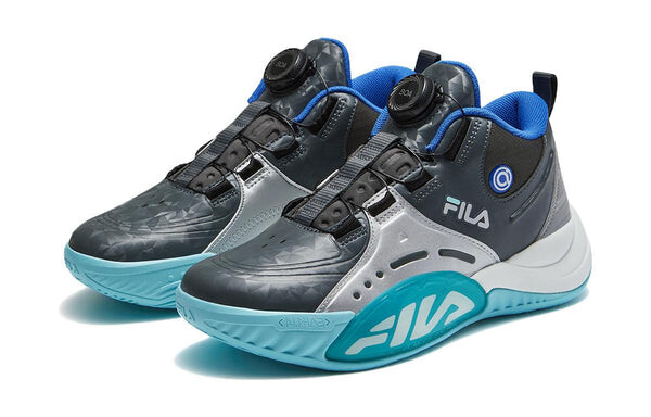 Кроссовки fashion basketball shoes 'black grey blue' Fila Fusion, черный — фото 3