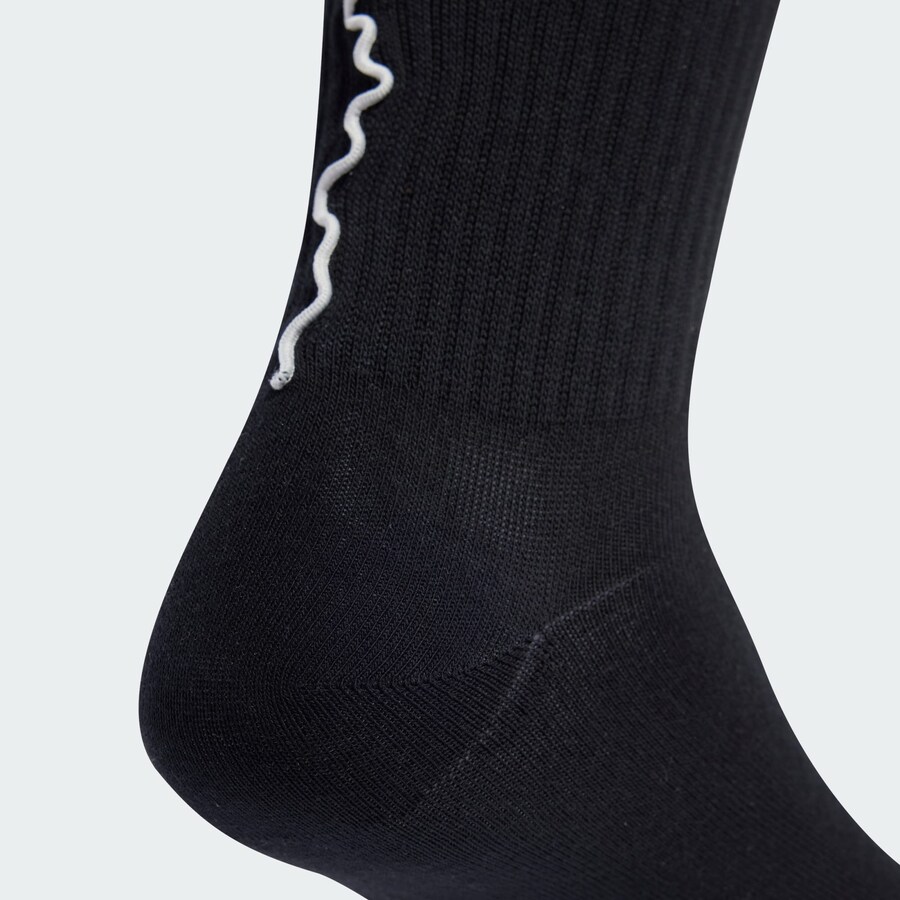 Носки ADIDAS ORIGINALS Ruffle Crew 2 Pairs, Navy/White — фото 4