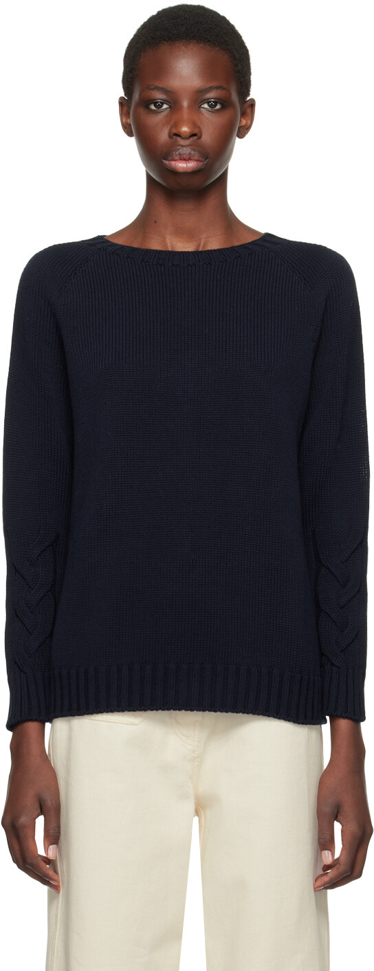 

Темно-синий свитер Harald Max Mara