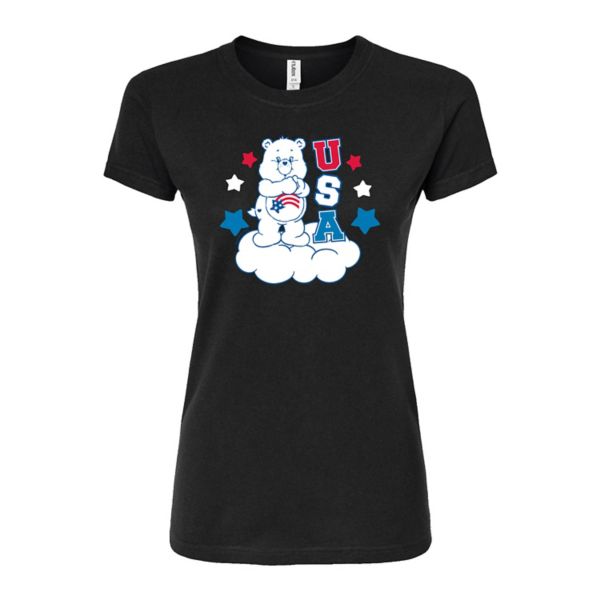 

Детская футболка Care Bears USA с принтом Licensed Character, черный