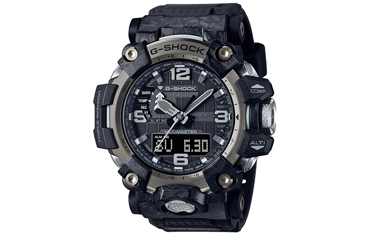 

CASIO Часы Men MASTER OF G-LAND Series 54mm Black Watch GWG-2000-1A1JF, Black Dial