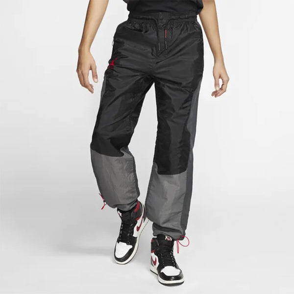 Спортивные штаны Air Jordan x OFF-WHITE Crossover Knitted Nylon Sports Long Pants Asia Edition Black, черный — фото 3