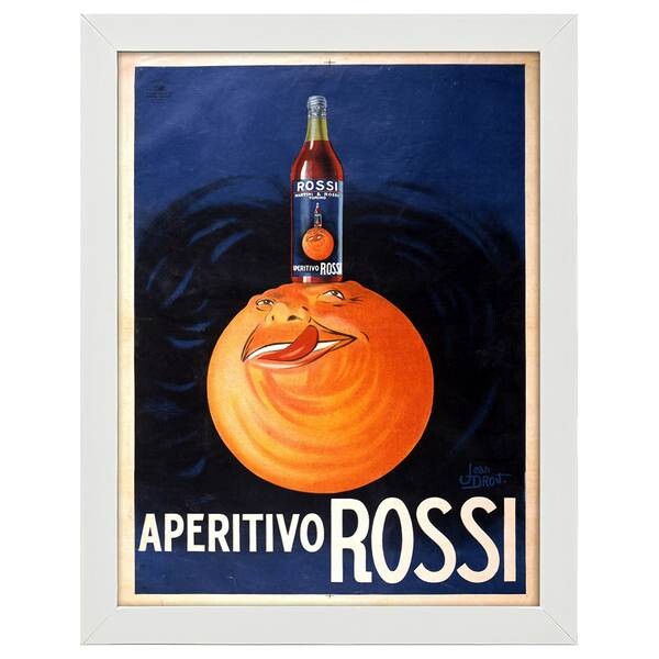 

Рамка для фотографий LegendArte Poster Aperitivo Rossi, белый