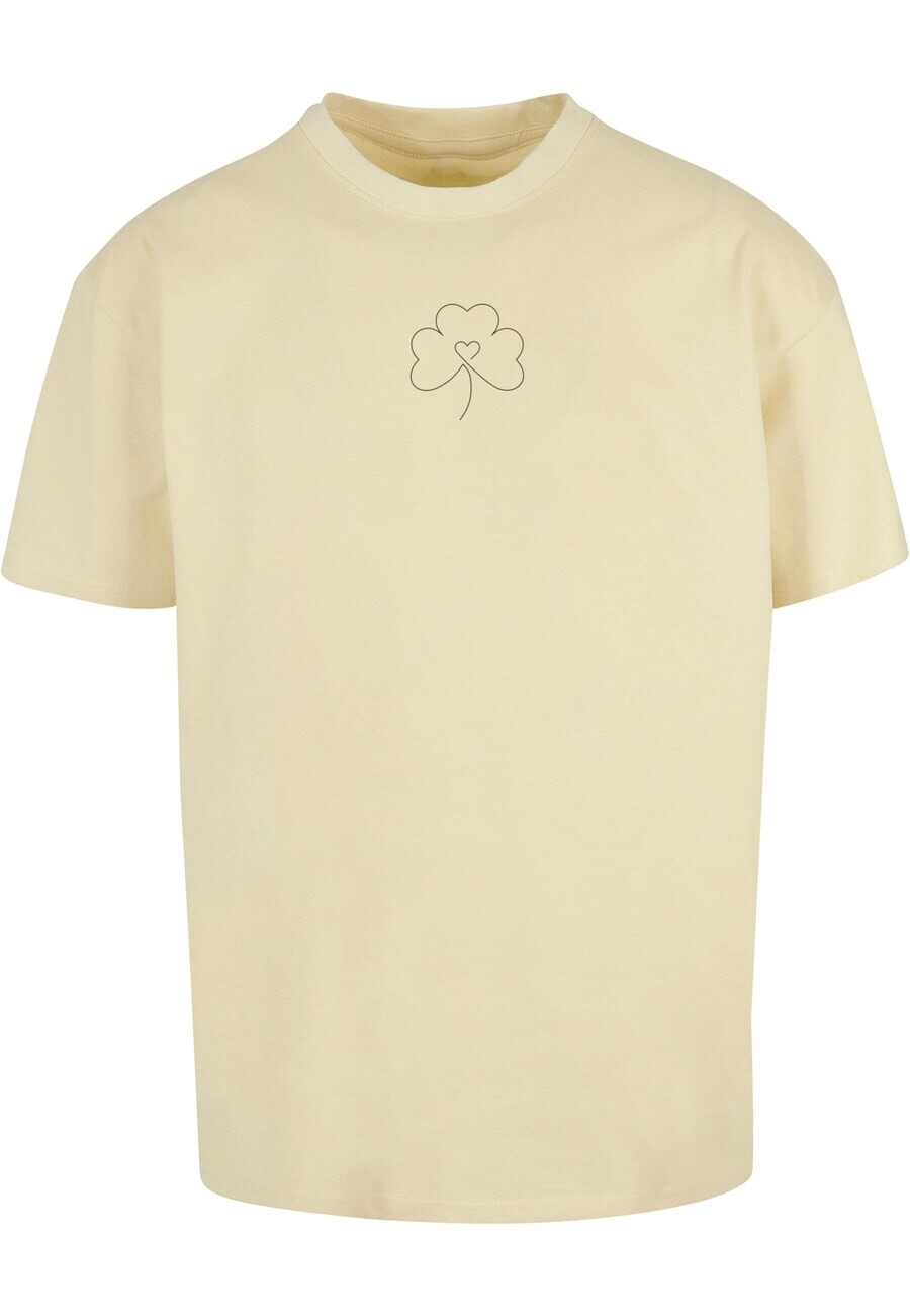

Футболка Merchcode Spring - Leaf Clover Flower, светло-желтый