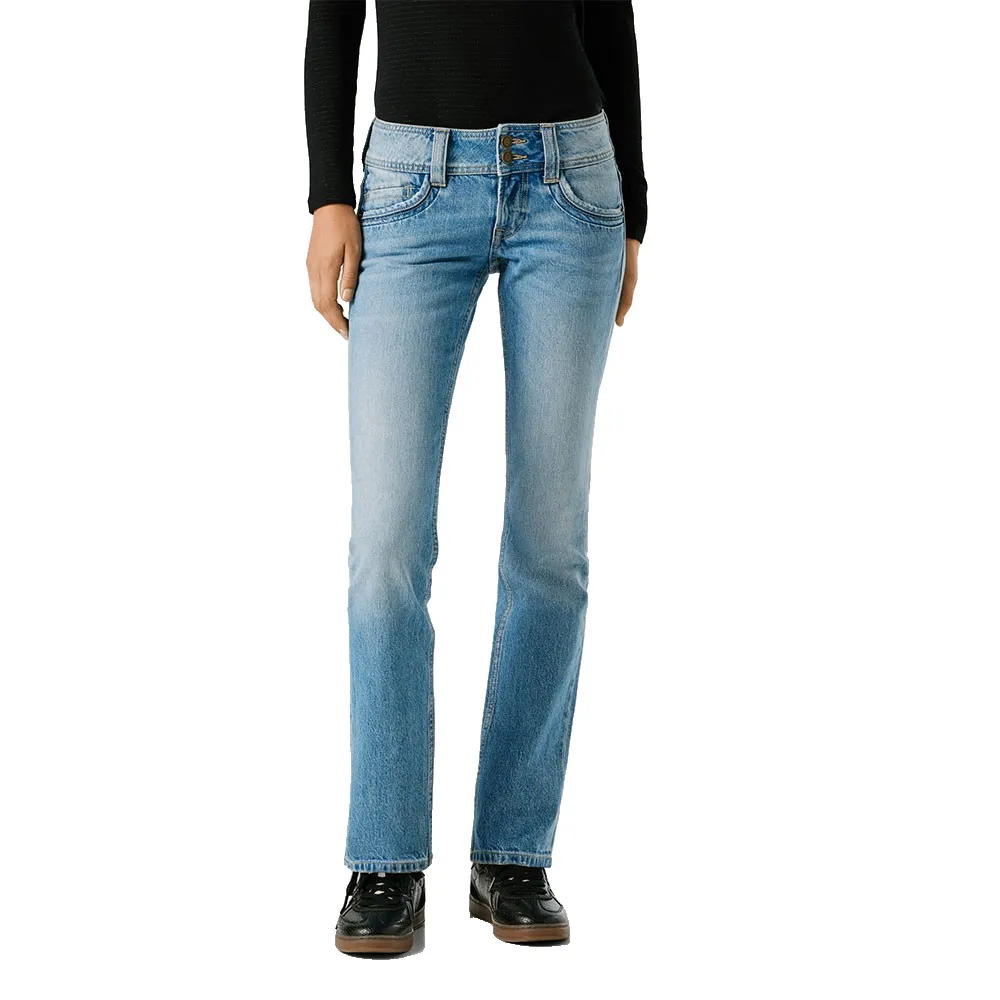 

Джинсы Pepe Jeans Slim Mid Waist Iconic Gen jeans, синий