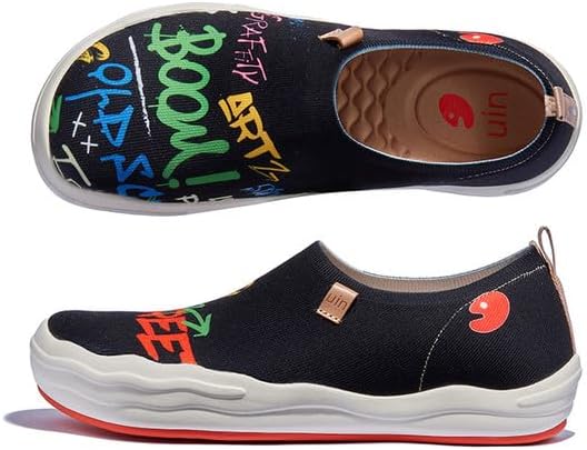 

Мужские модные кроссовки UIN с рисунком для прогулок и путешествий Toledo , Toledo Ⅷ - Cheer at the Streets