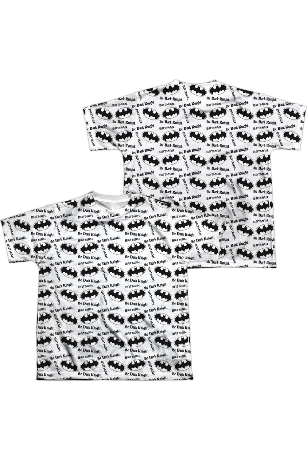 

Футболка Batman Repeat Dark Knight с коротким рукавом для подростков Gildan, белый