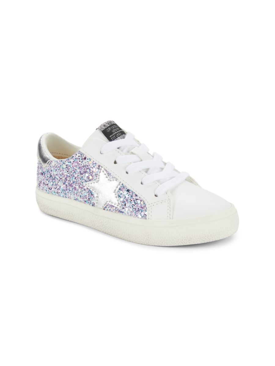 

Низкие кроссовки Joyce Star для девочек Vintage Havana, цвет White Glitter Pop