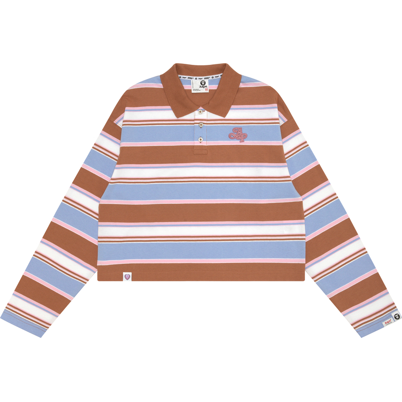 

Aape Женская поло красный камуфляж