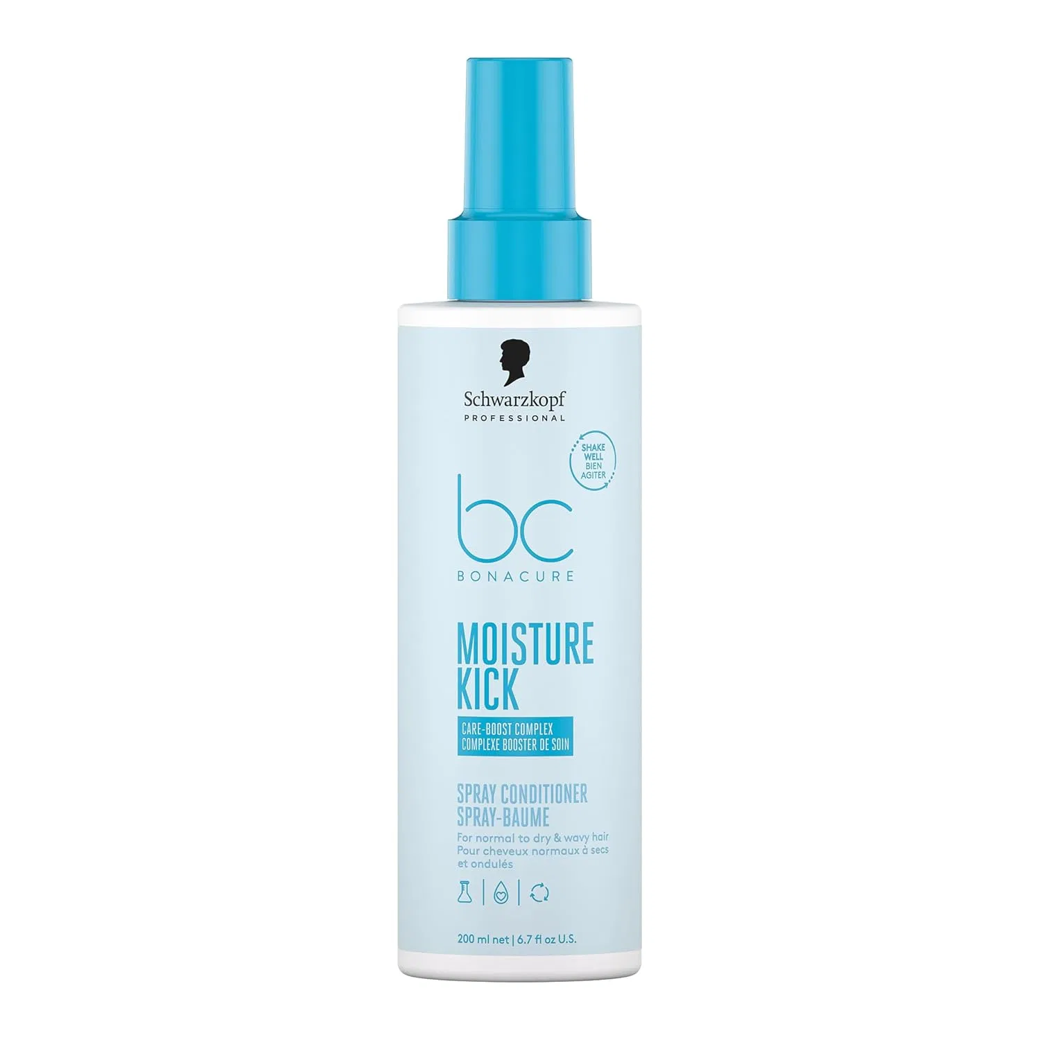 Спрей-кондиционер для нормальных и сухих волос «Bonacure Moisture Kick» от Schwarzkopf Professional Bc Bonacure, Transparent