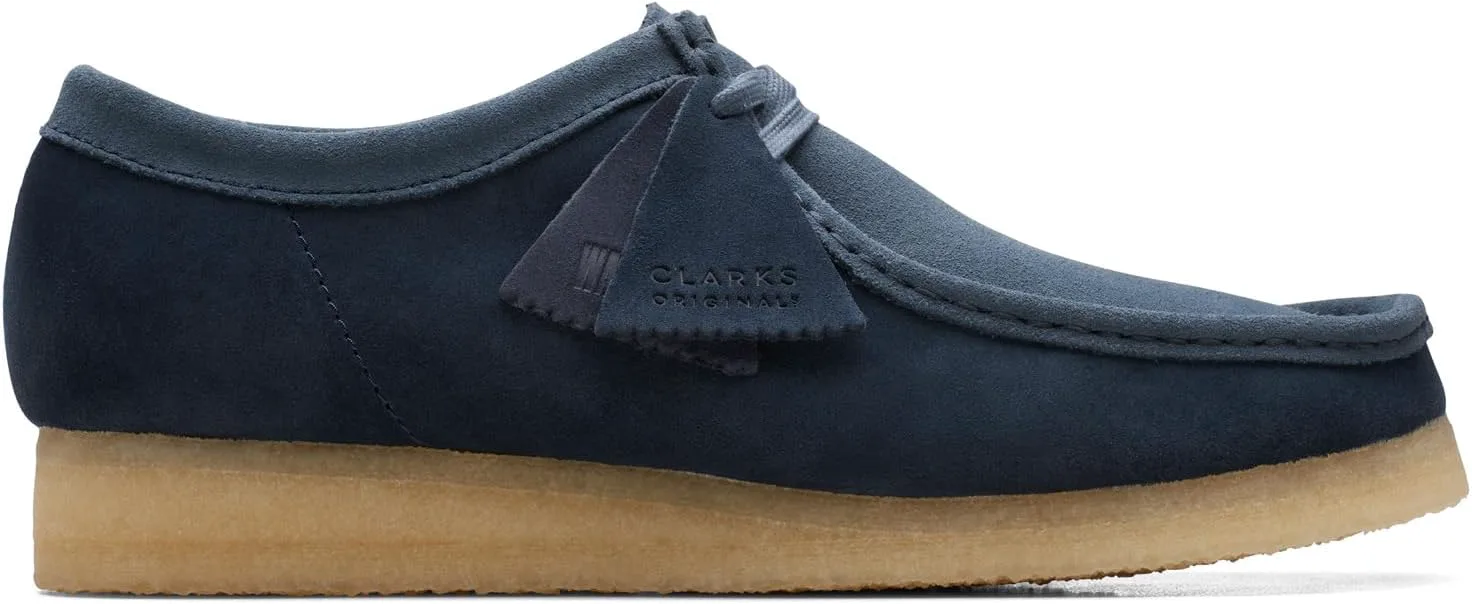 Туфли Clarks Men's Wallabee Shoe, темно-синий — фото 4