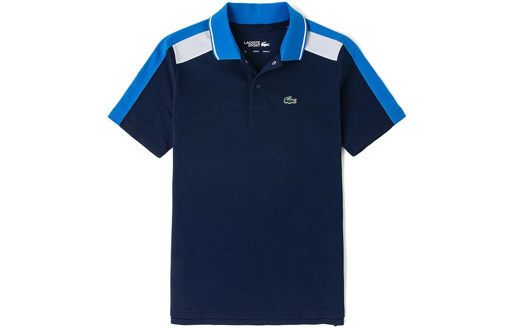 

Детская футболка Lacoste, темно-синий