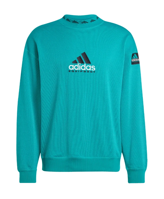 

Светоотражающая футболка с круглым вырезом, зеленая Adidas, зеленый