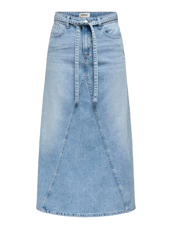 

Юбка до колена ONLY, светло-синий деним